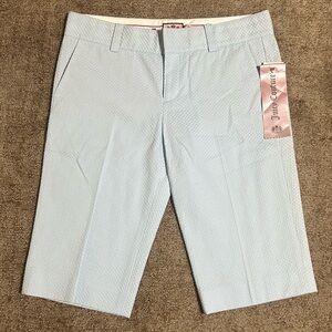 Juicy Couture Light Blue Textured Shorts